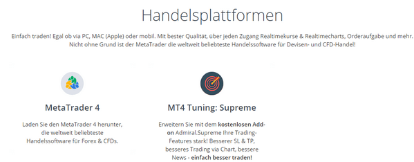 admiral markets plattform test