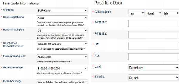 So funktioniert die Markets.com Kontoeröffnung