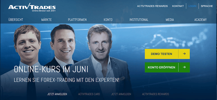 ActivTrades Testbericht Weiterbildung