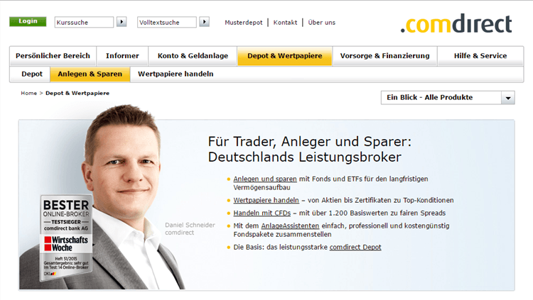 comdirect cfd handel