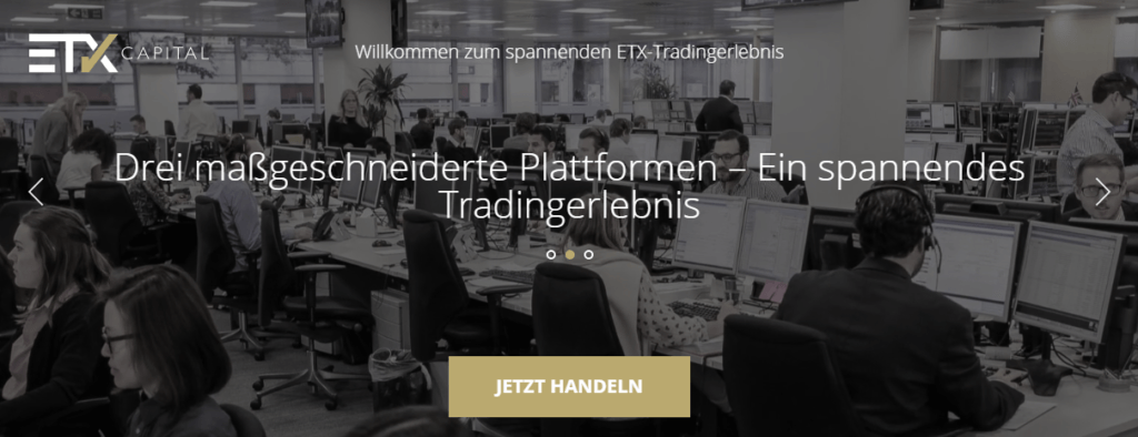 etx capital plattformen