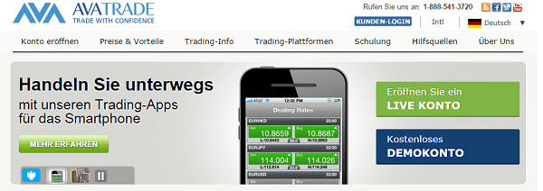AvaTrade Trading-App