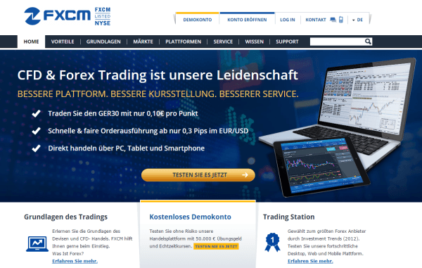 FXCM Bonus CFD