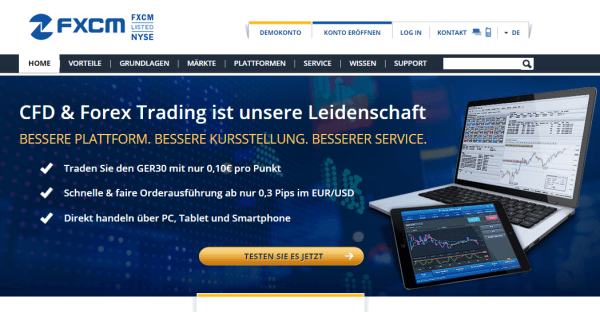FXCM Forex Trading