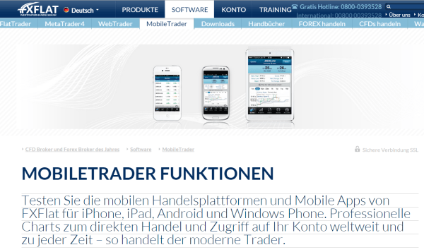 Fxflat Mobiles Trading