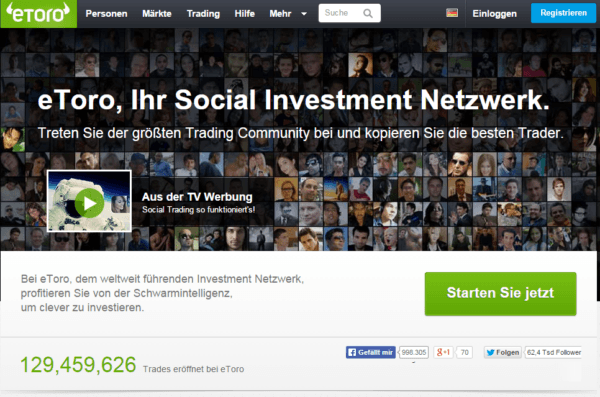 Social Trading eToro