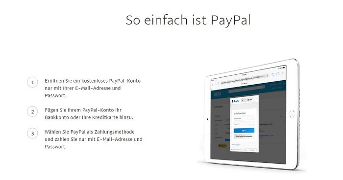 PayPal Bezahlung