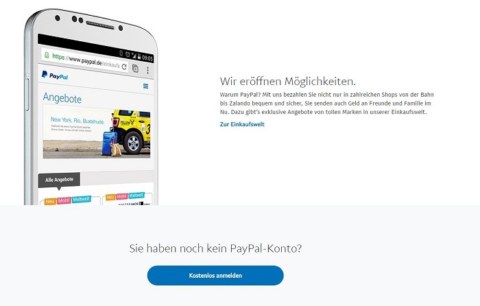 PayPal Gebühren für Online-Broker