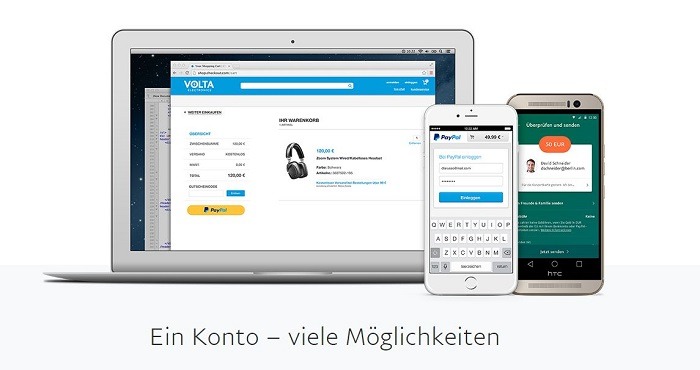 PayPal Kundenkonto