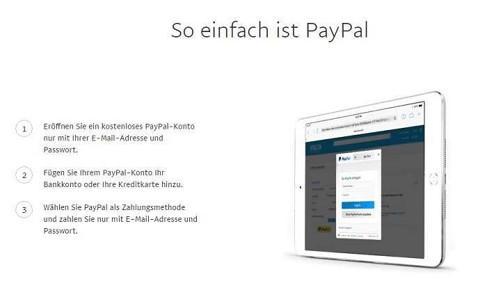 PayPal Bezahlen in Echtzeit