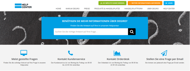 DeGiro Help Center