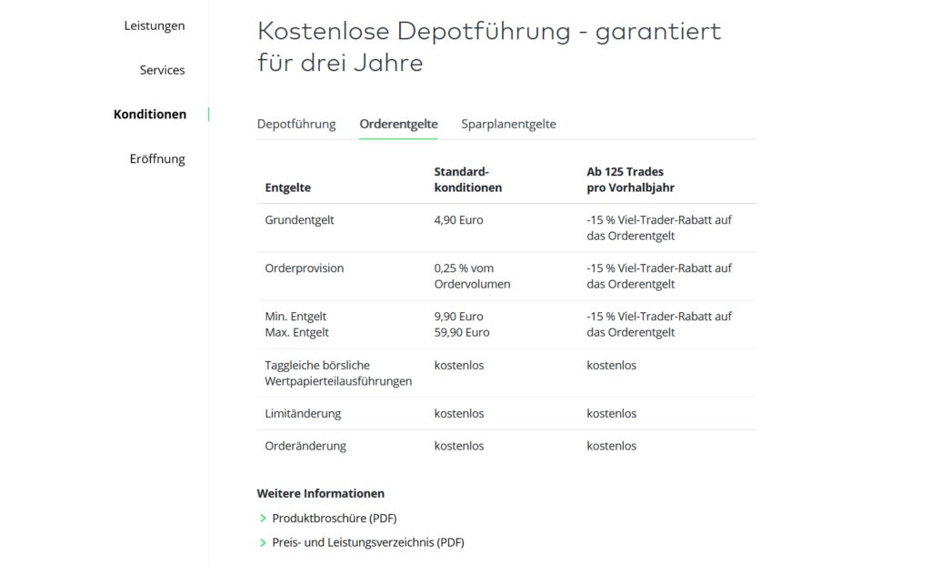 comdirect Depot Erfahrungen