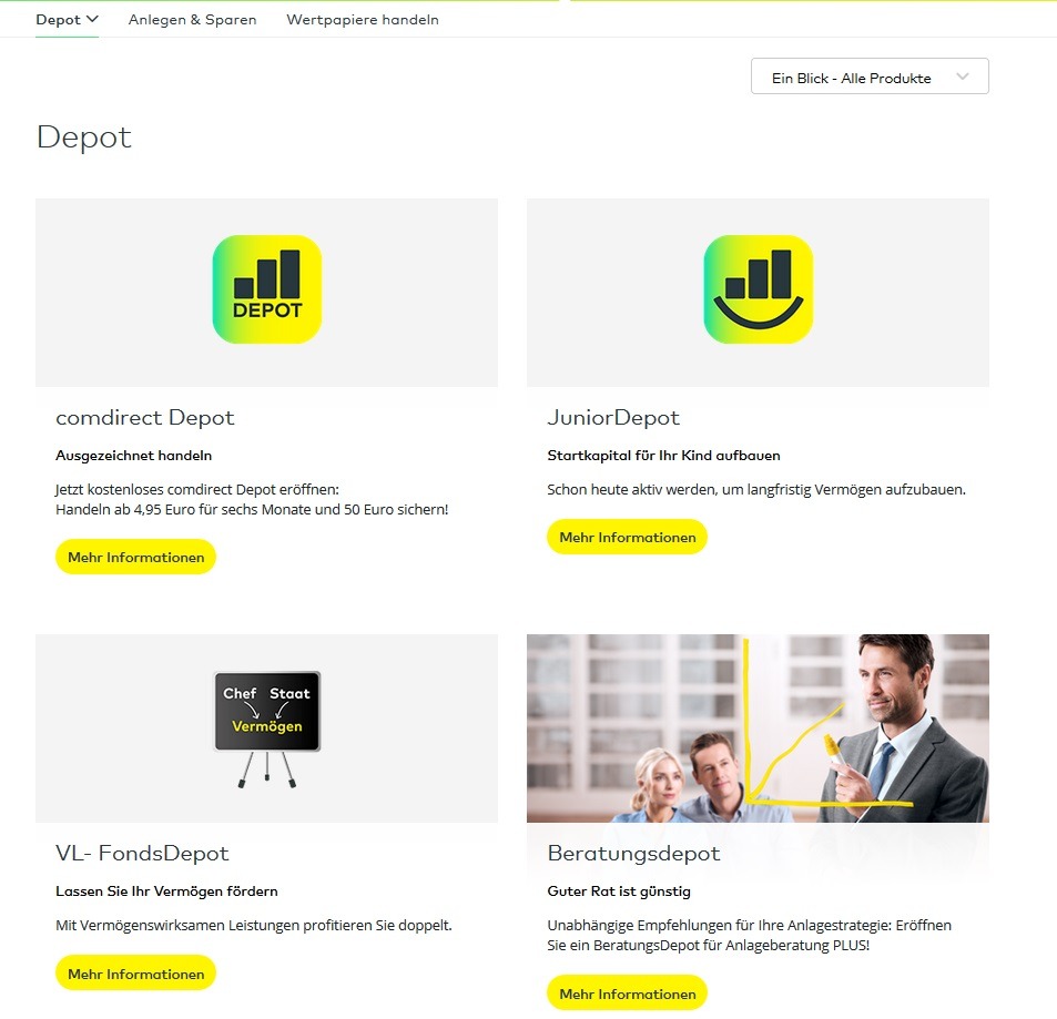Comdirect PrГ¤mie Depot Comdirect PrГ¤mie Depot