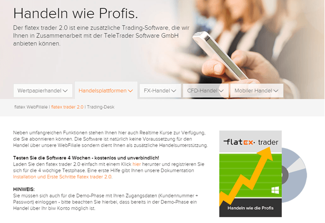 flatex trader 2.0