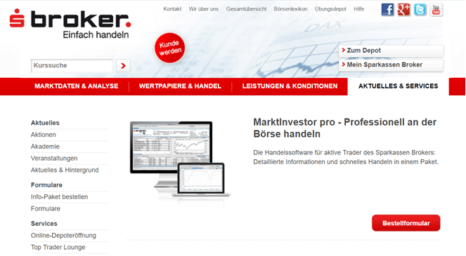 sBroker MarktInvestor Pro