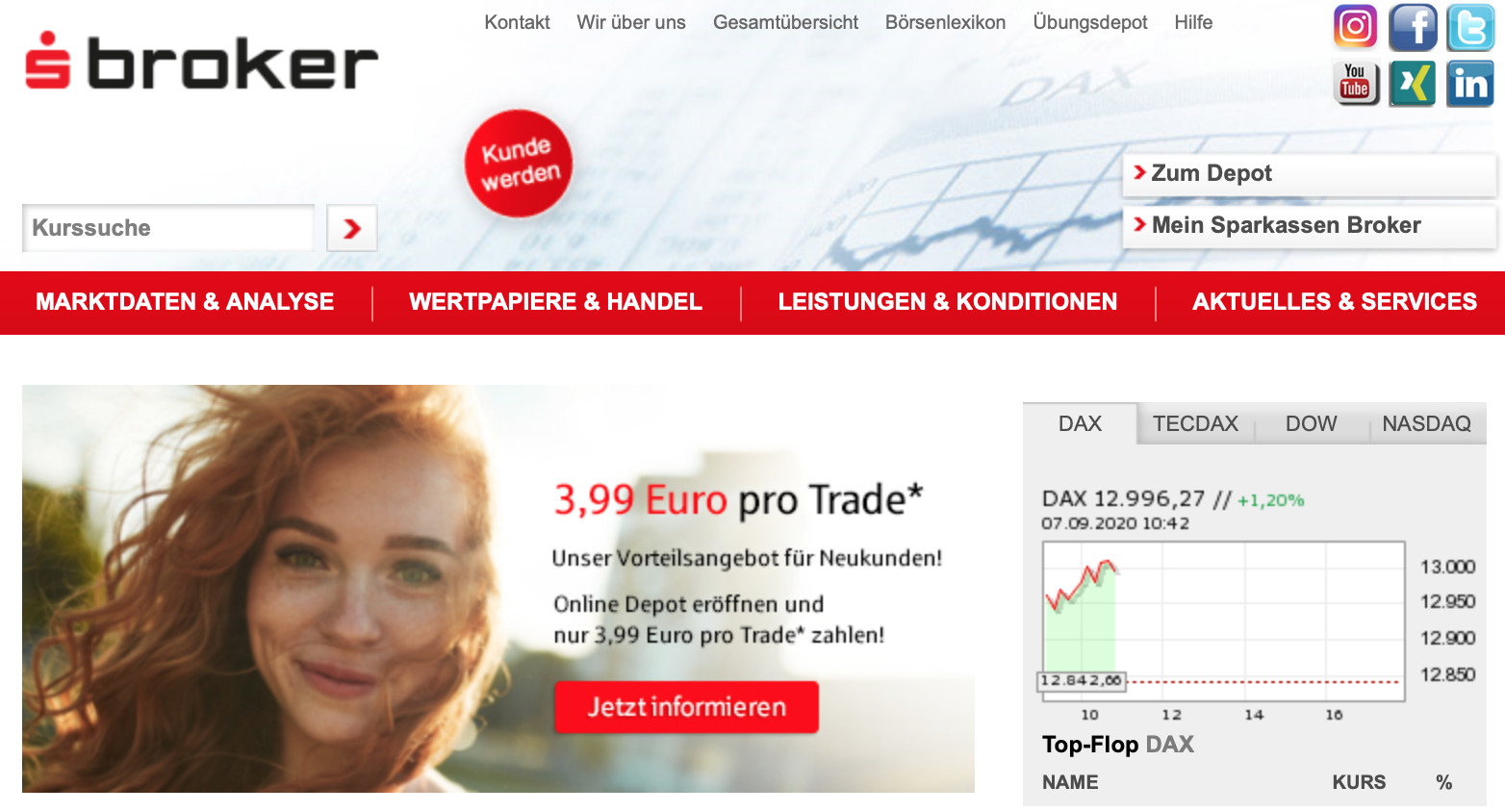 wie kann man jetzt geld verdienen? sparkasse depot cfd