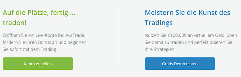 AvaTrade Demokonto
