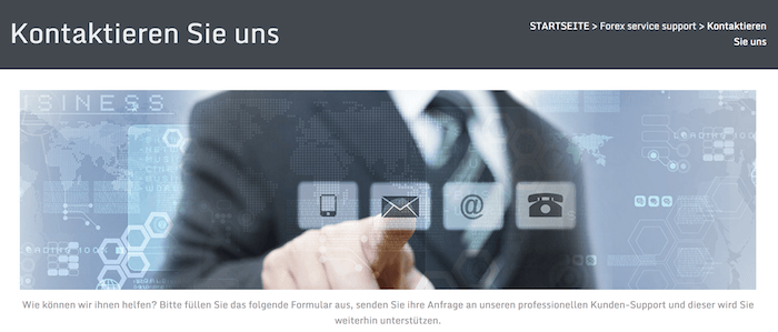 FXGiants Erfahrungen Kundenservice