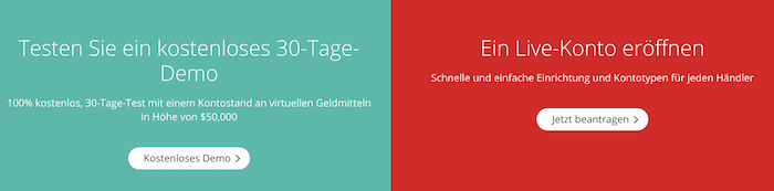 30 Tage lang das kostenlose Demokonto von AxiTrader testen