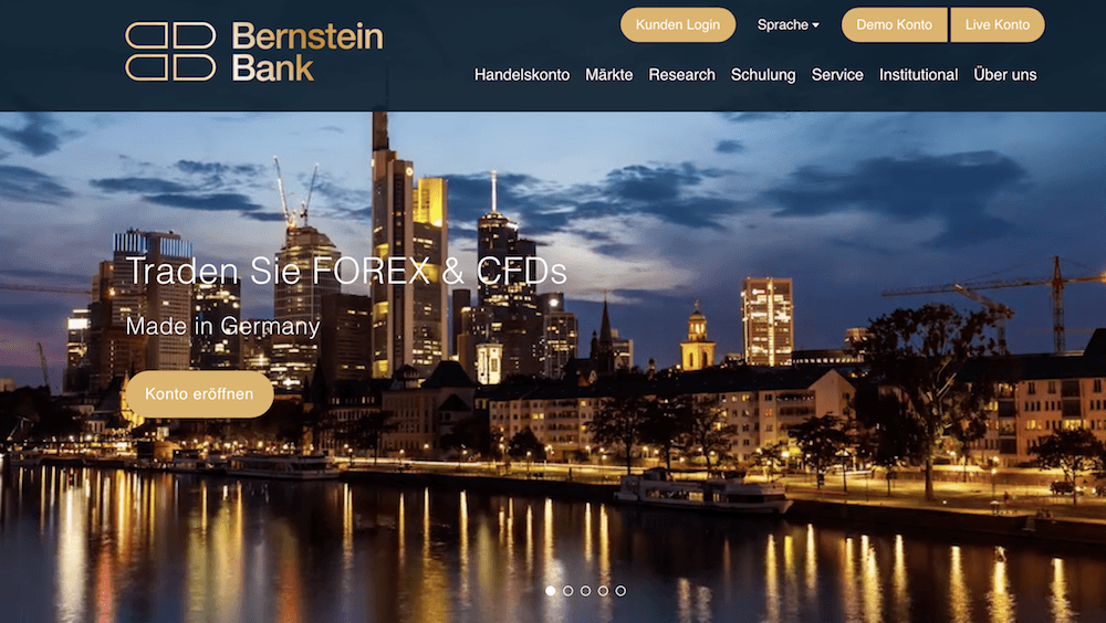 Bernstein Bank Homepage