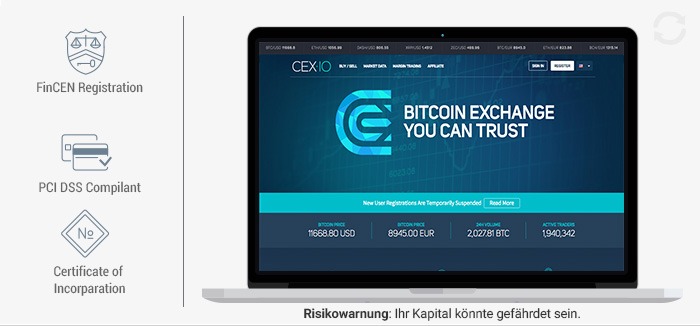 CEX.IO Erfahrungen von Forexhandel.org