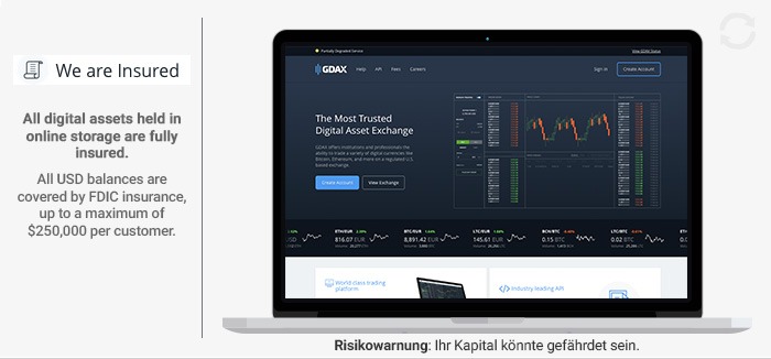 GDAX Erfahrungen von Forexhandel.org