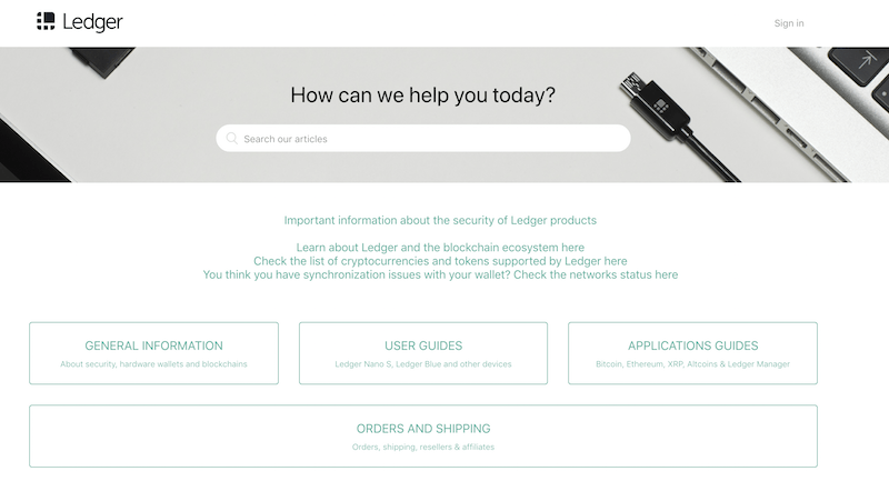 Ledger Wallet FAQ