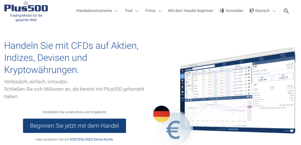 Plus500 Krypto Handel