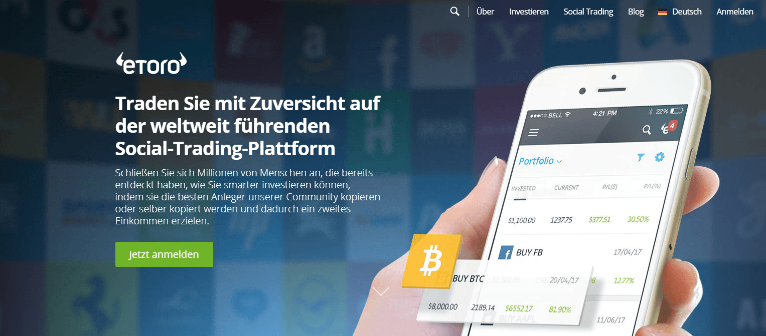 eToro Auszahlung und Einzahlung