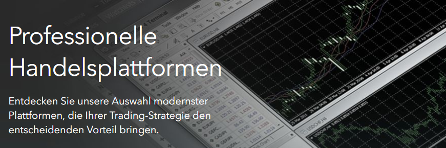 Profitieren auch Sie von den professionellen Handelsplattformen bei IG
