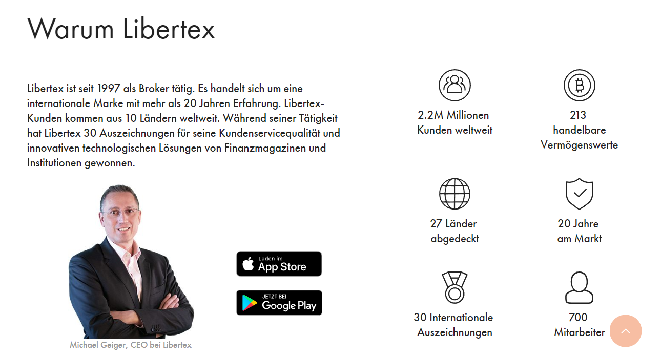 Diese Vorteile sprechen für Libertex