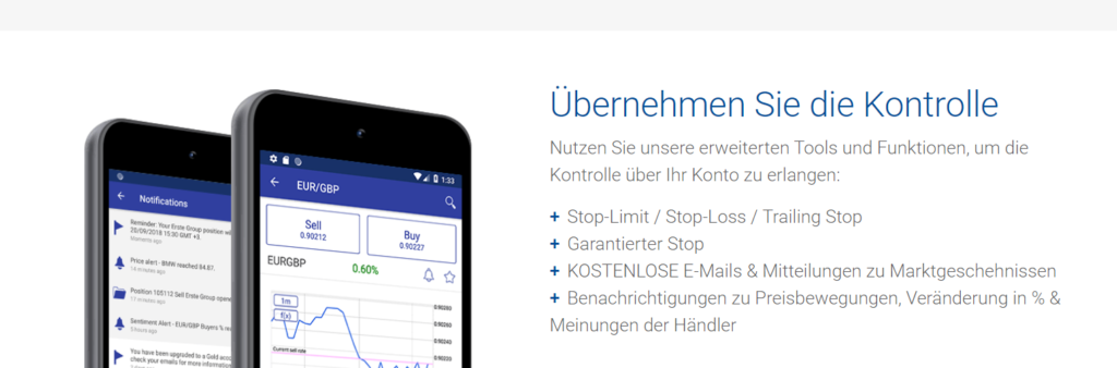 Plus500 App Features