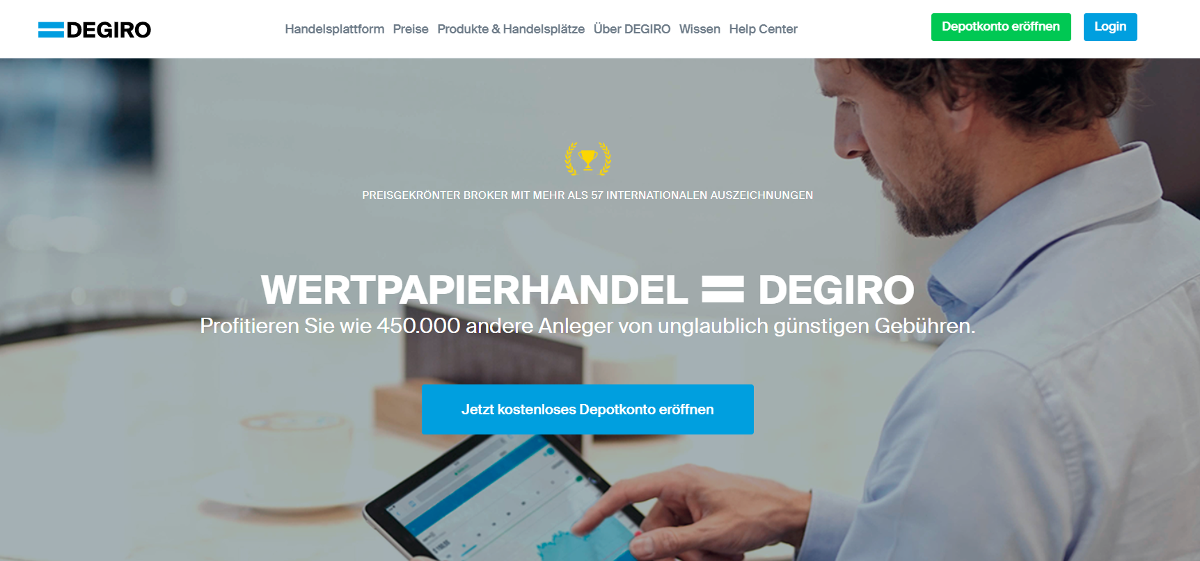 DEGIRO Aktienhandel Konditionen