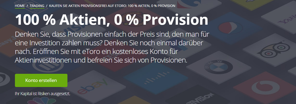 eToro Aktien handeln