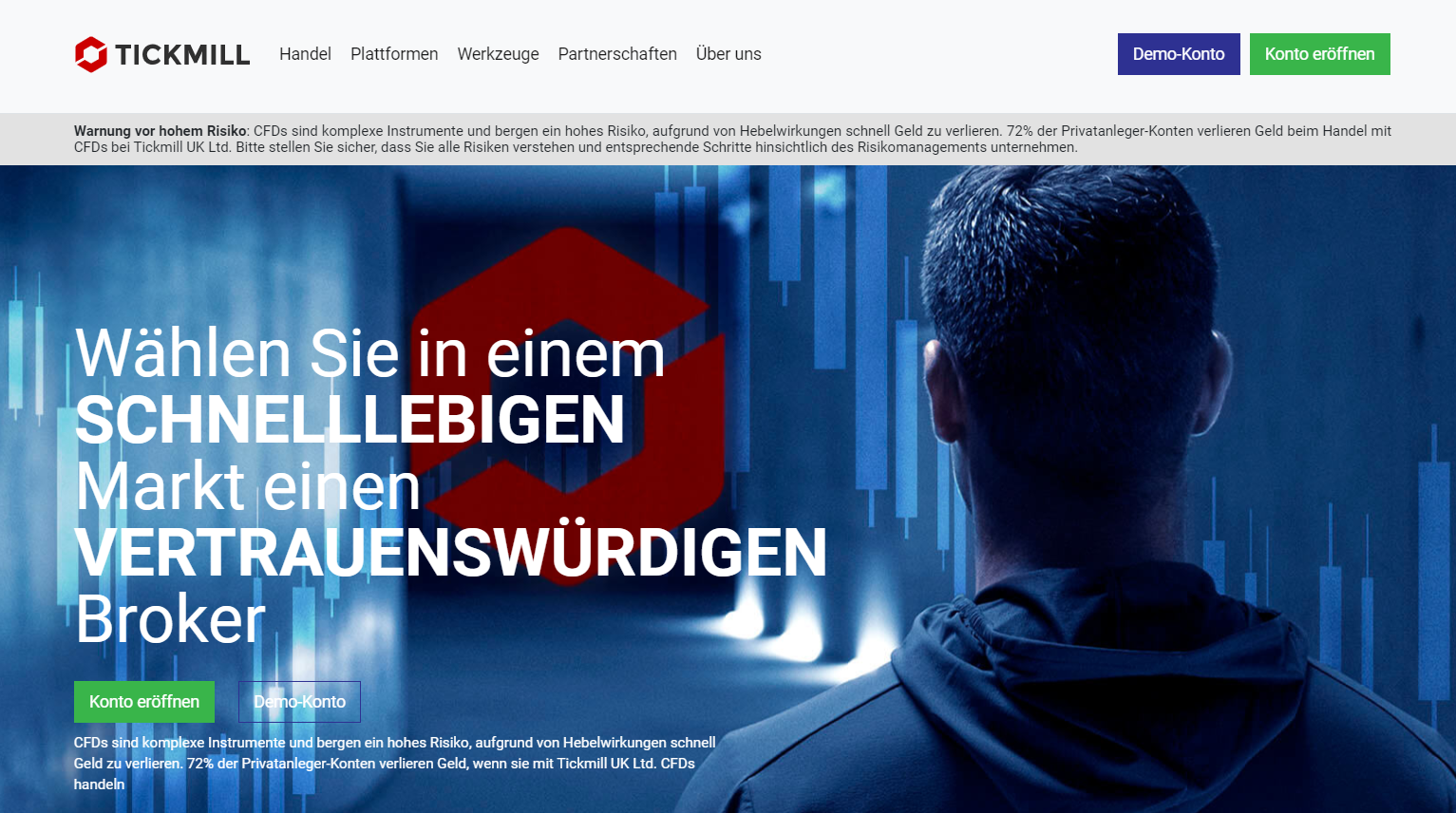 Tickmill Währungspaare