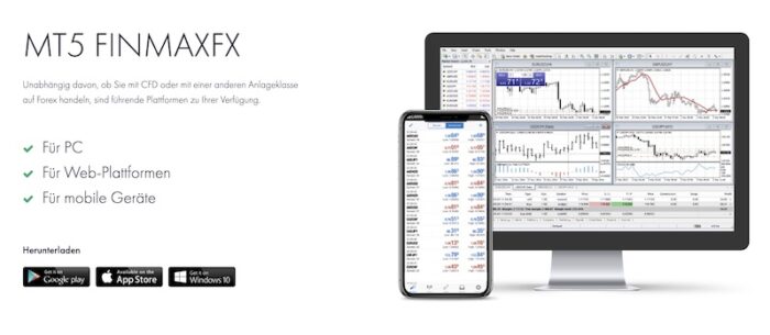 FinmaxFX Handelsplattformen