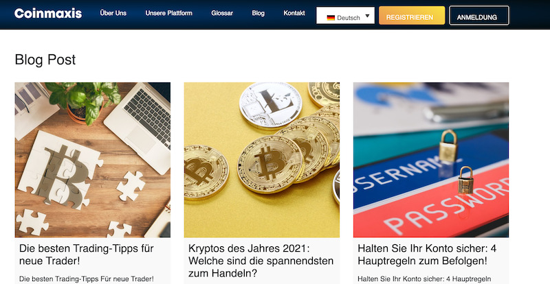 Der Coinmaxis-Blog